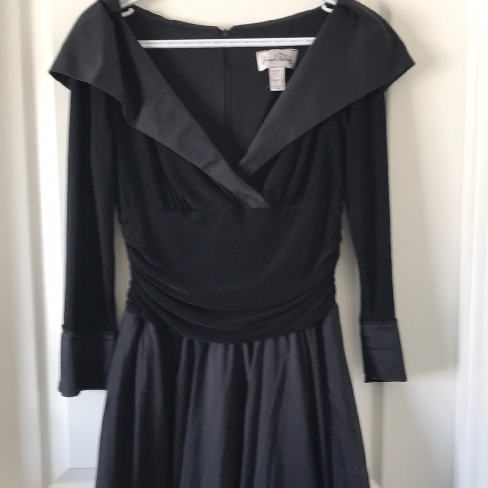 Joseph Ribkoff Black Flowing Dress